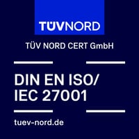 ISO/IEC 27001 Certificate TÜV Nord ISO/IEC 27001 Certificate TÜV Nord